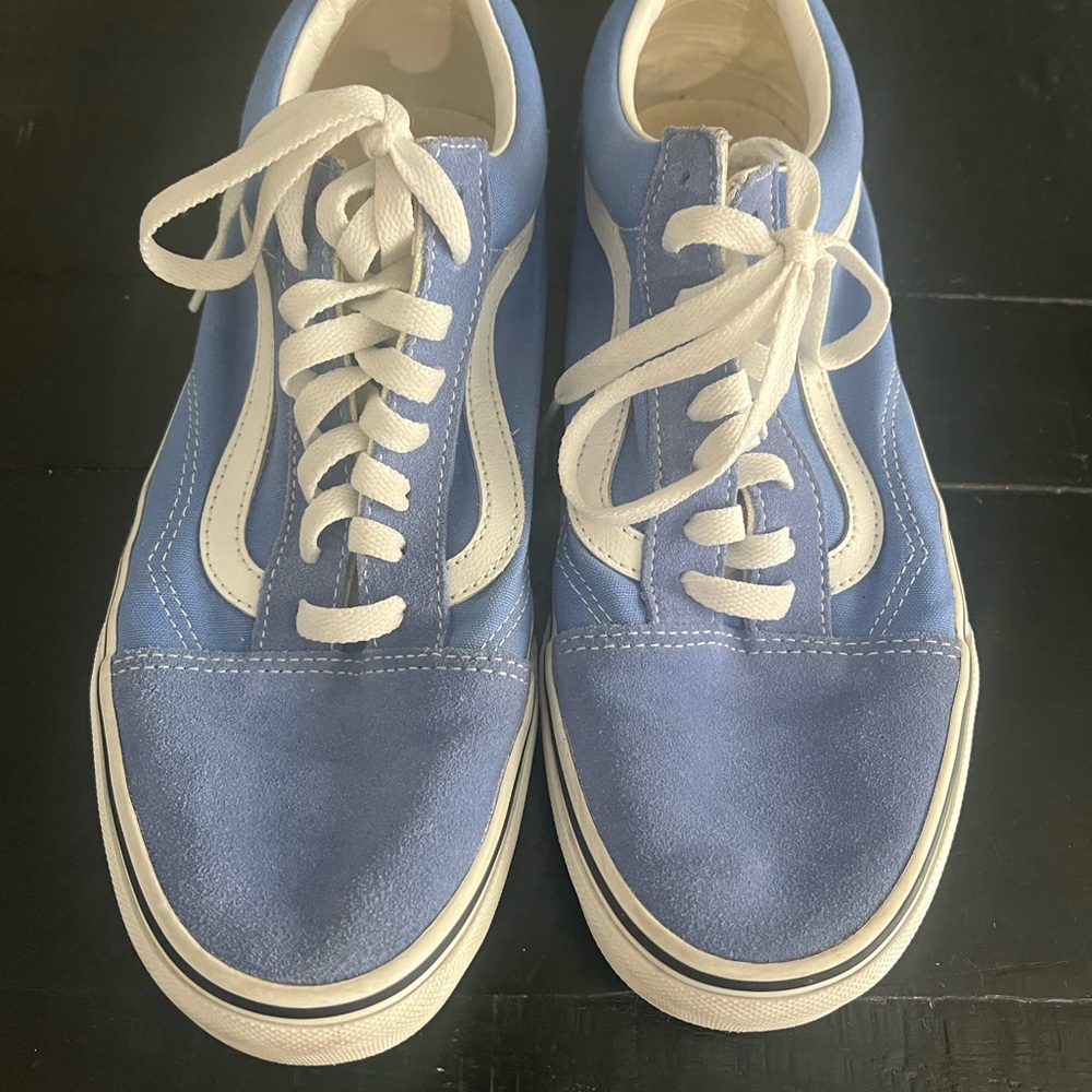 Light Blue Vans Old Skool Sneakers – Gently Worn